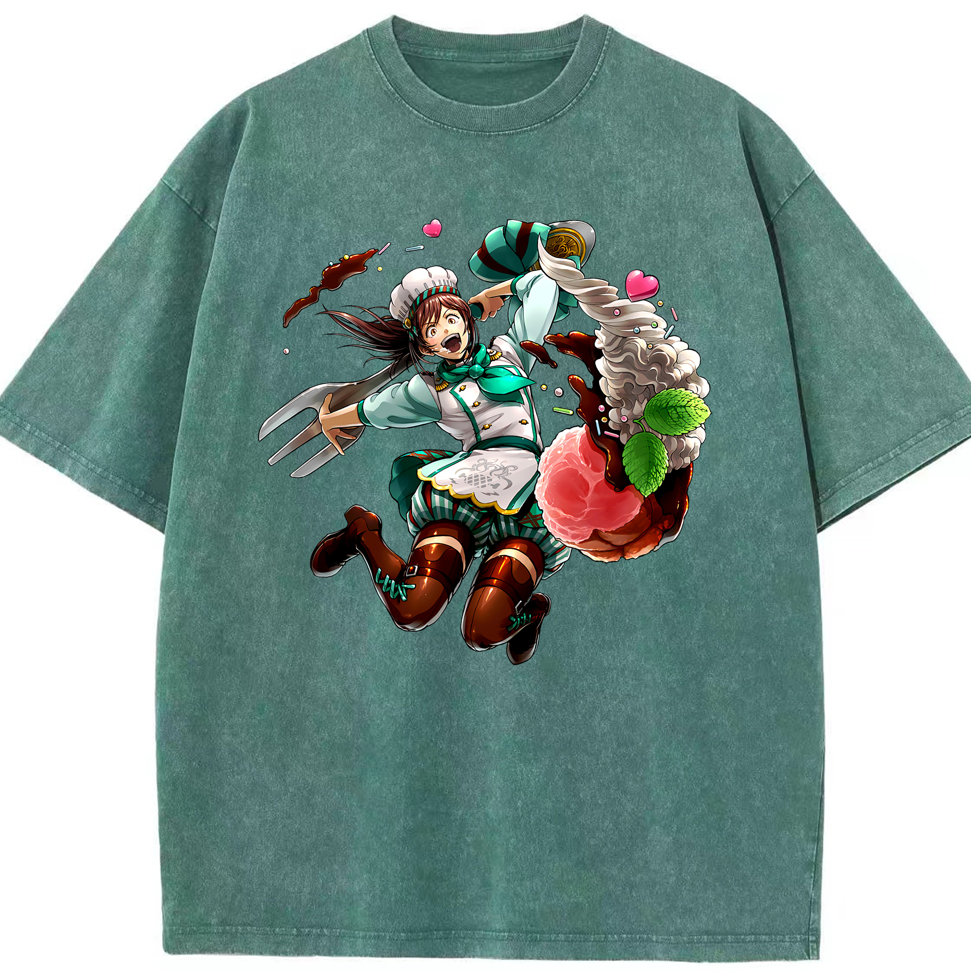 （画像用） 進撃の巨人 サシャ·ブラウス Attack on Titan Sasha Blaus 綿100% ヴィンテージ風 半袖Tシャツ（フロントプリント）